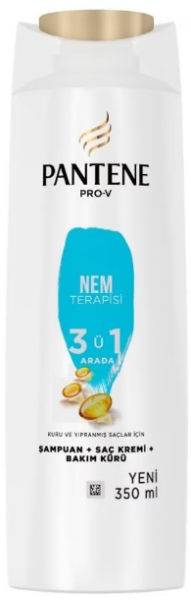 Pantene Pro-V Kuru-Yıpranmış Saçlar 3'ü 1 Arada 350 ml Şampuan