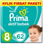 Prima Aktif Bebek 8 Beden 62 Adet resim