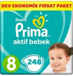 Prima Aktif Bebek 8 Beden 248 Adet resim