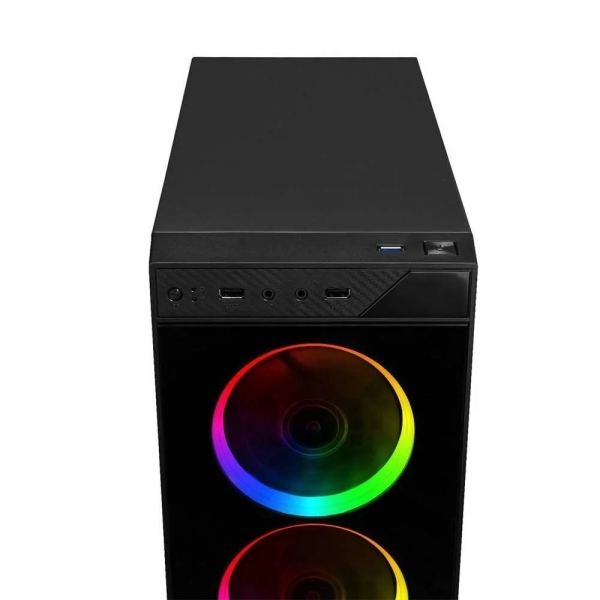 PowerBoost VK-C12B 4X Fan Bilgisayar Kasası