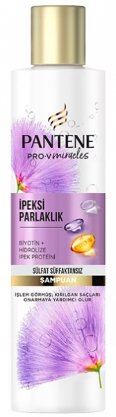 Pantene Pro-V İpeksi Parlaklık Sülfatsız 225 ml Şampuan