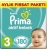 Prima Aktif Bebek 3 Beden 180 Adet Bebek Bezi