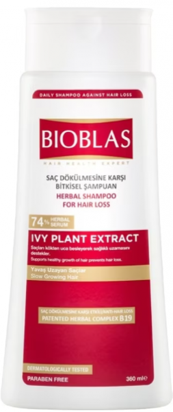 Bioblas Saç Dökülmesine Karşı Sarmaşık Bitki Özlü 360 ml Şampuan