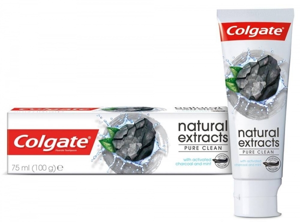 Colgate Natural Extracts Saf Temizlik Aktif Karbon 75 ml