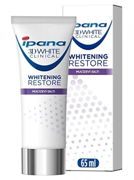 İpana 3D White Whitening Restore Mucizevi Işıltı 65 ml