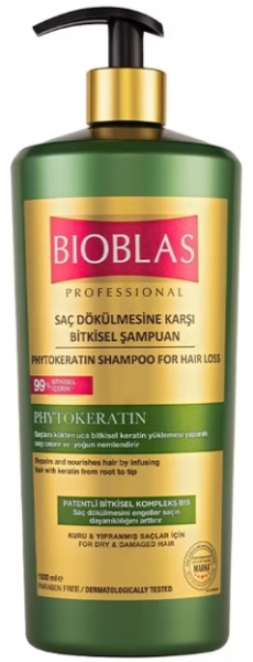 Bioblas Professional Onarıcı Phytokeratin 1000 ml Şampuan