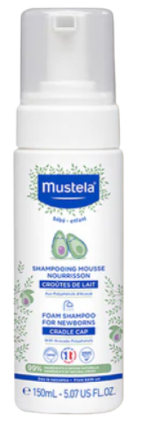 Mustela Saç Pullanmalarına Karşı Yenidoğan Köpük 150 ml Şampuan
