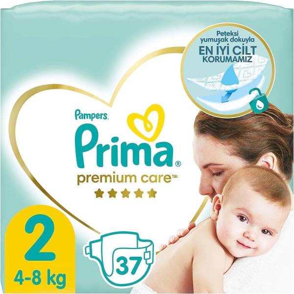 Prima Premium Care 2 Beden 37 Adet Bebek Bezi