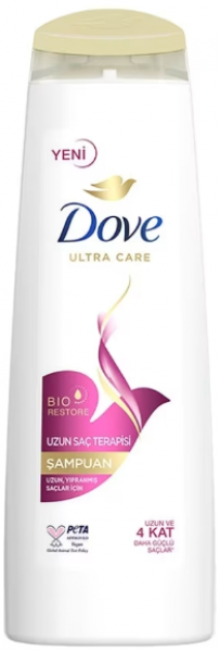 Dove Ultra Care Saç Bakım ve Uzun Yıpranmış Saçlar İçin 400 ml Şampuan