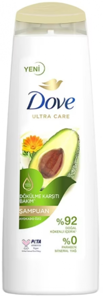 Dove Ultra Care Saç Bakım ve Dökülme Karşıtı Avokado Özü 400 ml Şampuan