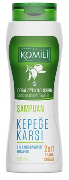 Komili Kepek Karşıtı 2'si 1 Arada 500 ml Şampuan