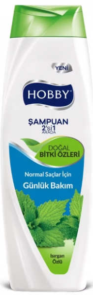 Hobby Doğal Bitki Isırgan Özlü 600 ml Şampuan