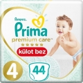 Prima Premium Care Külot Bez 4 Beden 44 Adet Bebek Bezi