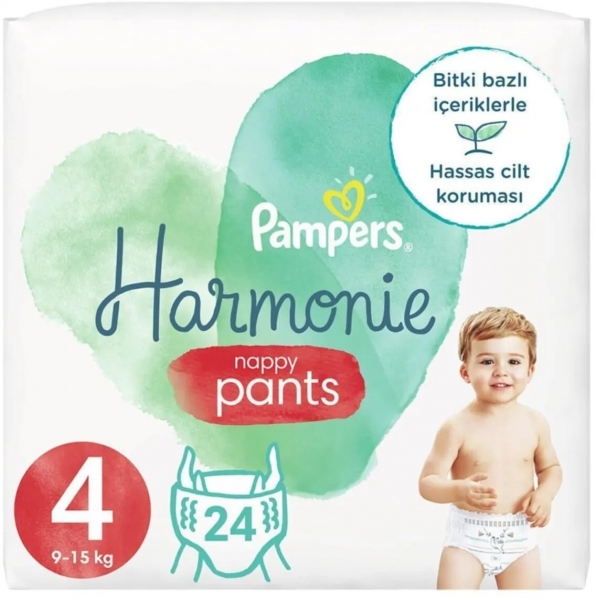 Prima Harmonie 4 Beden 24 Adet Bebek Bezi