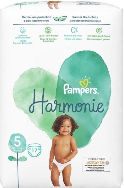 Prima Harmonie 5 Beden 17 Adet Bebek Bezi
