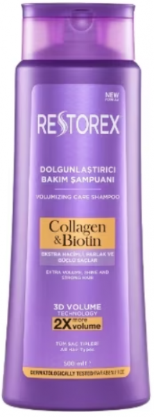 Restorex Dolgunlaştırıcı Bakım 500 ml Şampuan