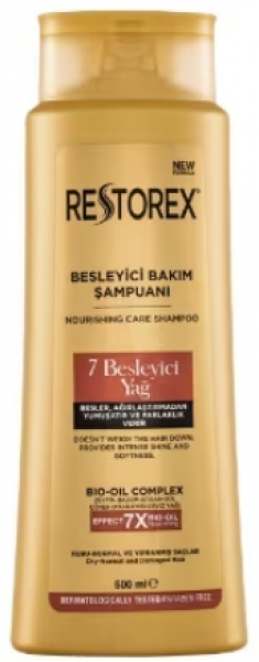 Restorex 7 Besleyici Yağ Bakım 500 ml Şampuan