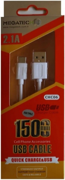 Megatech CHC06 2.1A Micro Şarj Kablosu