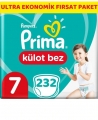 Prima Külot Bez 7 Beden 232 Adet Bebek Bezi