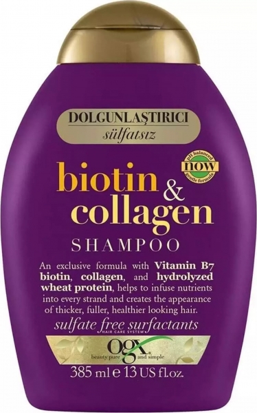 Ogx Biotin & Collagen 385 ml Şampuan