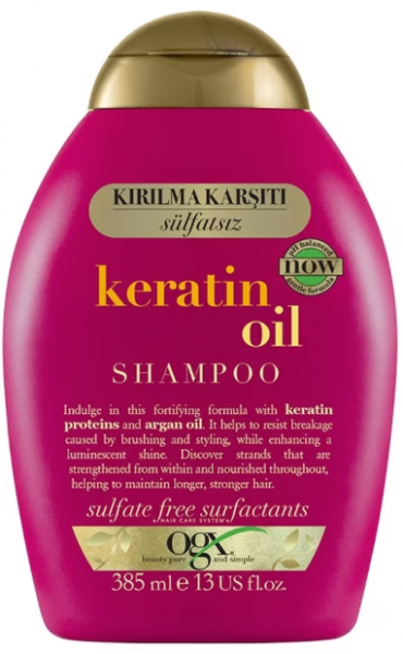 Ogx Kırılma Karşıtı Keratin Oil 385 ml Şampuan
