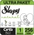 Sleepy Natural 1 Beden 256 Adet Bebek Bezi
