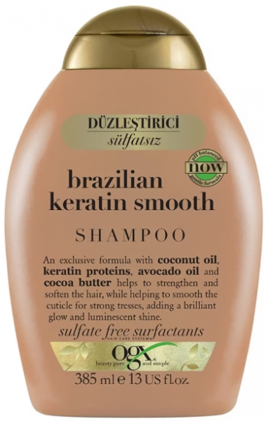 Ogx Düzleştirici Brezilya Keratin 385 ml Şampuan