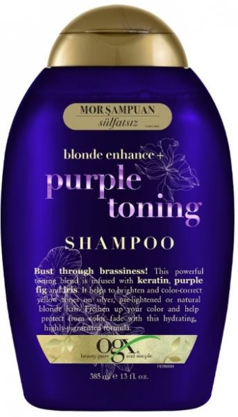 Ogx Purple Toning 385 ml Şampuan