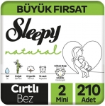 Sleepy Natural 2 Beden 210 Adet resim