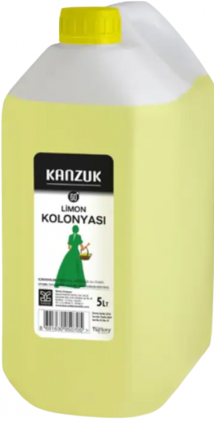 Kanzuk Limon Kolonyası 60 Derece Bidon 5 lt