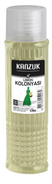 Kanzuk Limon Kolonyası Pet Şişe 170 ml 60