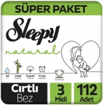 Sleepy Natural 3 Beden 112 Adet resim