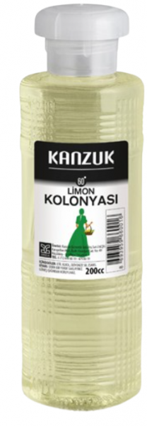 Kanzuk Limon Kolonyası Pet Şişe 200 ml 60