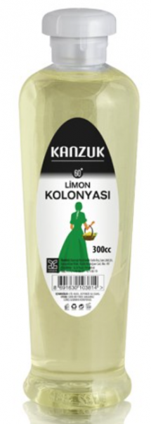 Kanzuk Limon Kolonyası Pet Şişe 300 ml 60