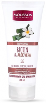 Mousson Biotin & Aloe Vera İçeren Dökülme Karşıtı Durulanmayan 200 ml Saç Kremi