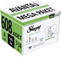 Sleepy Natural 4 Beden 608 Adet Bebek Bezi