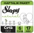 Sleepy Natural 6 Beden 17 Adet Bebek Bezi