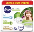 Sleepy Natural 6+ Beden 144 Adet Bebek Bezi