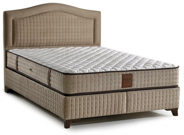 Mobilya Dükkanım MD Royal 100x200 Baza+Başlık+Yatak Seti