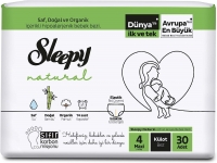 Sleepy Natural Külot Bez 4 Beden 30 Adet resim