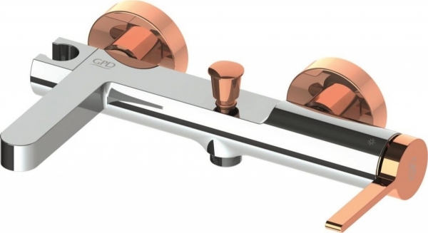 GPD Gildo MBB165-K-R Banyo Bataryası (Krom / Rose Gold)