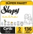 Sleepy Extra Günlük Aktivite 2 Beden 136 Adet Bebek Bezi