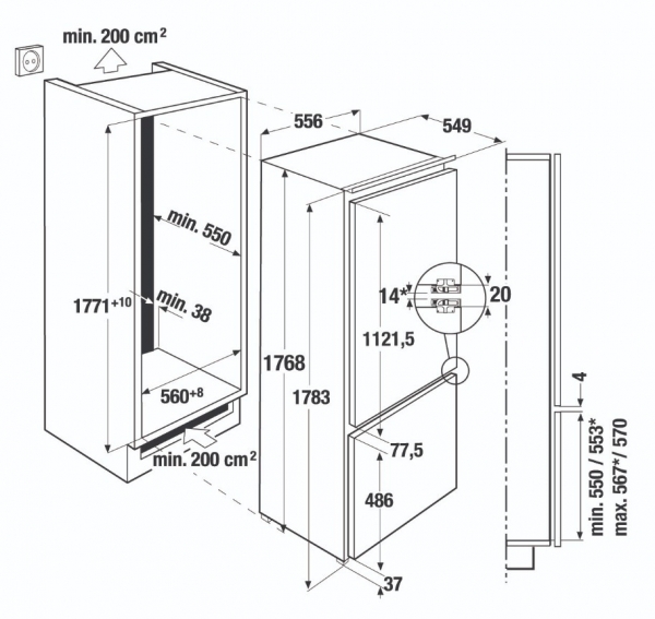 Küppersbusch FKGF8800.1i Buzdolabı