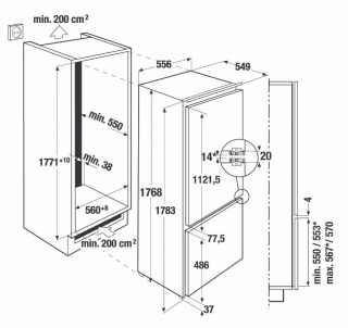Küppersbusch FKGF8800.1i Buzdolabı