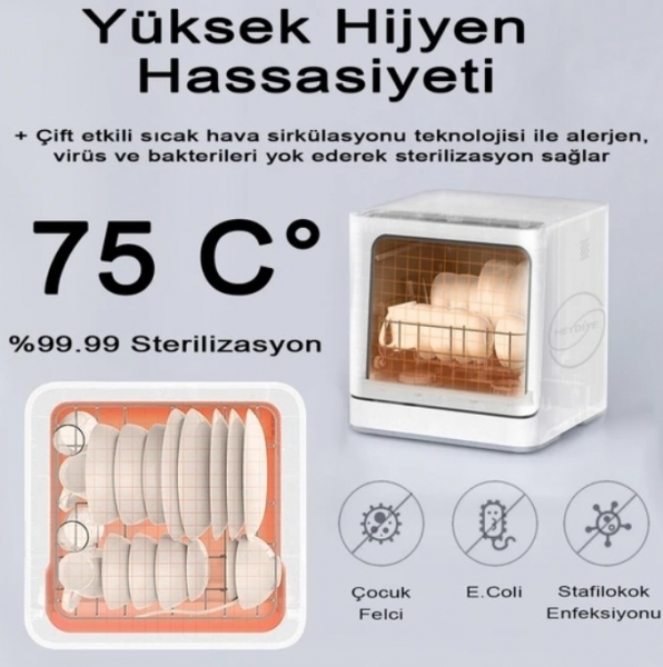 Xiaomi Mijia Smart 5 Lt Bulaşık Makinesi