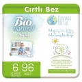 Sleepy Bio Natural 6 Beden 96 Adet Bebek Bezi