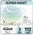 Sleepy Bio Natural Külot Bez 3 Beden 112 Adet Bebek Bezi