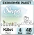 Sleepy Bio Natural Külot Bez 4 Beden 48 Adet Bebek Bezi