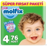 Molfix 4 Beden 76 Adet resim
