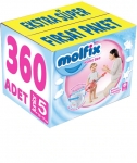 Molfix Külot Bez 5 Beden 360 Adet resim